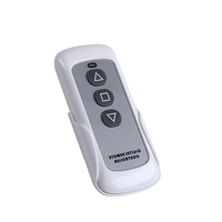 Control Remoto Inalámbrico Universal de 433MHz con 1/2/4/5/6/8 Botones y Código de Aprendizaje para Puerta de Garaje