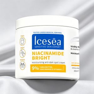 Crème <span class=keywords><strong>pour</strong></span> le corps éclaircissante à la niacinamide Icesea OEM, crème hydratante <span class=keywords><strong>anti</strong></span>-<span class=keywords><strong>taches</strong></span> avec vitamine C et beurre de karité - Product Image 2