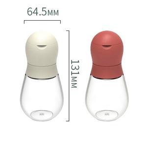 Juego de Molinillos Manuales de Sal y Pimienta de Acero Inoxidable Ajustables con Botella de Vidrio y Muela de Cerámica para Chile y Sal - Product Image 2