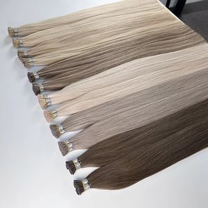 โรงงานดราก้อนบิวตี้ ผมแท้ 100% เรมี่  ขนาด 10-30 นิ้ว ราคาขายส่ง  ต่อผมแบบ I-Tip  ต่อผมแบบเคราติน - Product Image 3