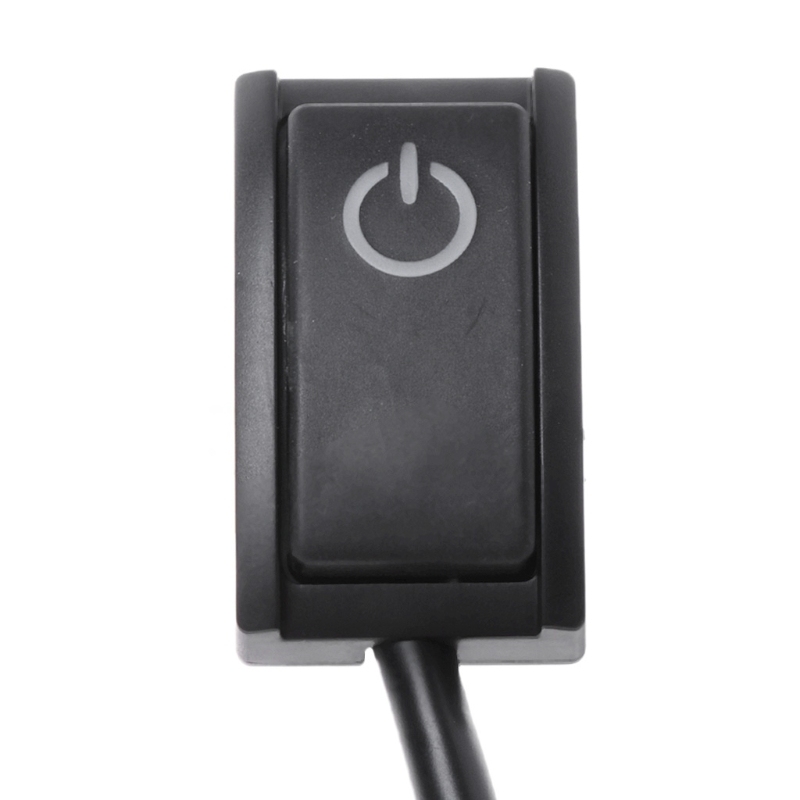 Bouton Poussoir Verrouillage IP65 Etanche 12mm - 3 Pièces, Alliage Aluminium, 2A 12V/24V/125V/250VAC, Tête Haute Autobloquante