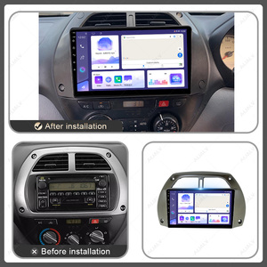 Cadre de lecteur <span class=keywords><strong>DVD</strong></span> de voiture Aijia Android pour TOYOTA RAV4 2001-2006 9INCH Car Radio Stereo Panel Dashboard Kits Auto Parts - Product Image 5