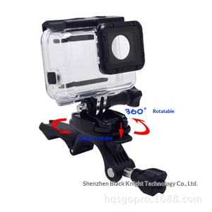 Support de <span class=keywords><strong>fixation</strong></span> portable à rotation 360° pour guidon de vélo et tige de selle, avec <span class=keywords><strong>pince</strong></span> fixe longue pour caméra d'action <span class=keywords><strong>GoPro</strong></span> - Product Image 3