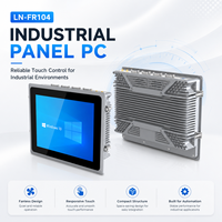Ordinateur à écran tactile de 10,4 pouces, processeur I7-8550U I3-1215U I5-1235U, design sans ventilateur, SSD en option pour système terminal, PC tout-en-un