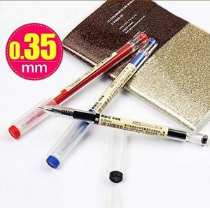 Lot de 12 stylos à encre gel japonaise extra fine à séchage rapide 0.35mm pour le bureau et l'école (4 noirs, 4 bleus, 4 rouges) - Product Image 4