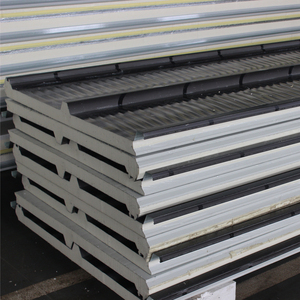 UAE Standard 100mm PU Toit Sandwich Panneau PIR Isolé Style Design Industriel En Acier Matériau pour Ateliers-<span class=keywords><strong>Prix</strong></span> Par <span class=keywords><strong>M2</strong></span> - Product Image 2