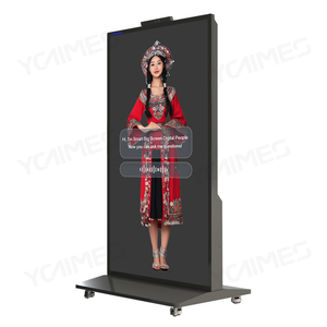 Tầng thường vụ trong nhà 75 inch <span class=keywords><strong>LCD</strong></span> quảng cáo kiosk với màn hình cảm ứng và hình ảnh động hiển thị - Product Image 2