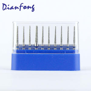 หัวขัดเพชรเคลือบสำหรับงานทันตกรรม ความเร็วสูง สำหรับเตรียม<span class=keywords><strong>ฟัน</strong></span> แบบเข็ม FG - Product Image 3