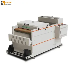 Hot sale A2 60cm hot melt powder shaking machine with DTF printer