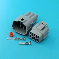 Conector de 6 posiciones 6187-6561 con todos los terminales asociados, sellos para Sumitomo MT Sealed Series