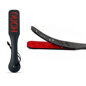 ไม้ตีสำหรับผู้ใหญ่ผู้ใหญ่อุปกรณ์ตีเซ็กซ์ทอย BDSM ทำจากหนังคุณภาพสูงที่ต้องมีสำหรับผู้ที่ชื่นชอบเอสเอ็ม - Product Image 2