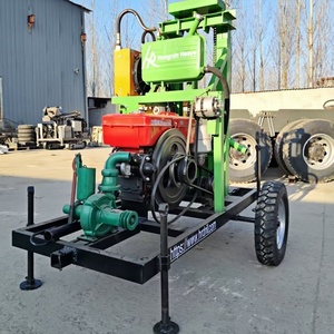 Perfuratriz Rotativa Portátil a Diesel sobre Rodas para Poços de Água e Sondagens em Minas - Product Image 6