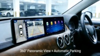 Autoradio portable Android 24,6'' à double écran pour Benz Classe B W246 NTG4.5 5.0 2011-2019 Navigation GPS Lecteur multimédia RHD