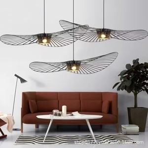Lampadario LED Moderno all'Ingrosso, Lampada <span class=keywords><strong>a</strong></span> <span class=keywords><strong>Sospensione</strong></span> di Design Nordico per Sala <span class=keywords><strong>da</strong></span> Pranzo, Cucina, Soggiorno, <span class=keywords><strong>Camera</strong></span> <span class=keywords><strong>da</strong></span> <span class=keywords><strong>Letto</strong></span>, Lampadario in Tessuto - Product Image 5