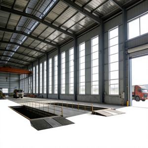 Structure en acier pour atelier d'usine, charpente portique, entrepôt, surface galvanisée antirouille, installation rapide, durée de vie de 50 ans - Product Image 1