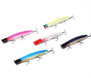 Produits chauds <span class=keywords><strong>promotion</strong></span> produits leurre de pêche de haute qualité appât bionique popper leurre pêche en mer pêche en eau douce perche - Product Image 1