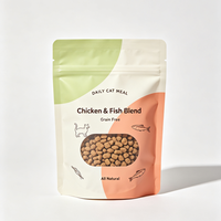 Sachet d'emballage personnalisé pour friandises pour animaux de compagnie, directement de l'usine, en aluminium haute barrière, avec fermeture éclair, pour petits animaux
