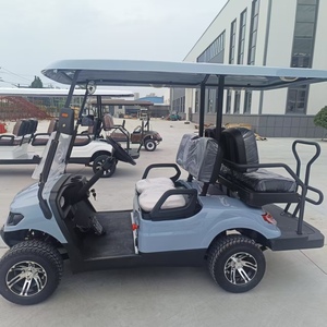 Voiturette de golf compacte 4 places 2025 avec phares LED, freins à tambour hydrauliques, autonomie de 30-50 km, couleur personnalisable - Product Image 3