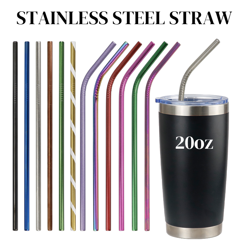 Cannuccia in Acciaio Inox da 20oz