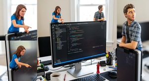 Divertido Set de Decoración <span class=keywords><strong>para</strong></span> Monitor con Memes, Adorno de Resina <span class=keywords><strong>para</strong></span> Monitor con Novio Distraído, Decoración Hilarante <span class=keywords><strong>para</strong></span> Escritorio de Oficina, Regalo Creativo <span class=keywords><strong>para</strong></span> Compañero de Trabajo - Product Image 2