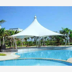 Estructura de Tela Impermeable para Carpas, Lona Recubierta de PVC, Estructura de Película Elástica para Paisajismo - Product Image 4