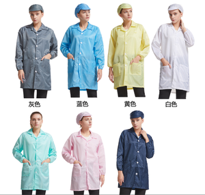 ESD Per Camere Bianche Grembiule/Anti-static Griglia Abiti <span class=keywords><strong>da</strong></span> <span class=keywords><strong>Lavoro</strong></span>/ESD <span class=keywords><strong>indumento</strong></span> - Product Image 3