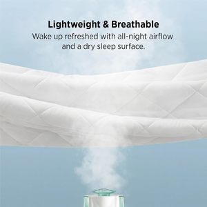 Protector de Colchón Tejido Estampado, Impermeable, Hipoalergénico, Transpirable, Lavable, Suave, para Uso Doméstico - Product Image 2