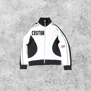 100% algodón Terry sudaderas pulóver ropa de calle de alta calidad con capucha y pantalones de chándal conjunto para hombres patrón impreso chándales - Product Image 4