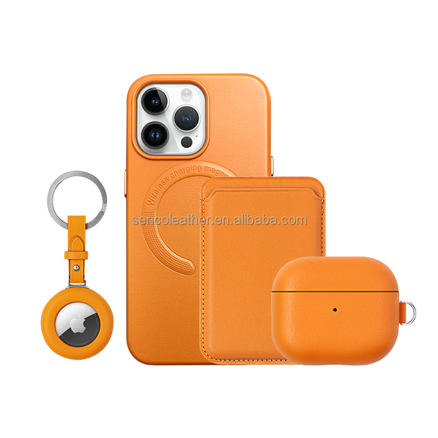 Customize for iphone Cover Phone Accessories Wholesale Leather Phone case with Magnetic Ring