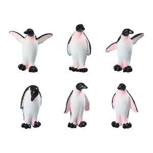 ตุ๊กตาเพนกวินเรซิ่น Lanshuo ของตกแต่งสัตว์ขนาดเล็กสำหรับตกแต่งบ้าน งานฝีมือ DIY อุปกรณ์เสริม - Product Image 2