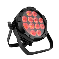 Extérieur IP65 12x18w RGBAW UV Led Par Batterie Sans Fil Wifi Batterie Uplight Étanche Led Par Lumière
