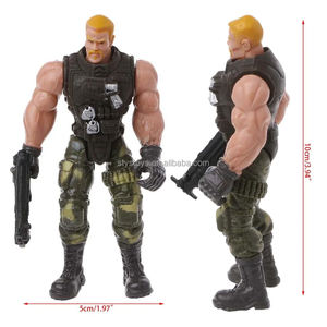Kit de figurines militaires <span class=keywords><strong>SWAT</strong></span> pour enfants, figurines d'<span class=keywords><strong>action</strong></span> d'hommes de l'armée avec accessoires de soldats en plastique, cadeaux pour enfants - Product Image 6