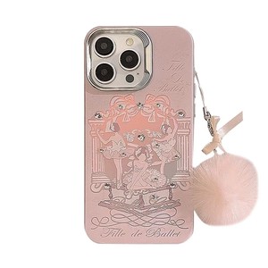 Ragazza di balletto <span class=keywords><strong>iPhone</strong></span> 15 adatto per la cassa del telefono 14 Promax 12 Apple <span class=keywords><strong>13</strong></span> Laser 11 lana palla corda 14 custodia rigida - Product Image 2