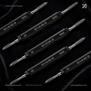 เกจวัดเกลียวแบบ Unified Thread Plug Gauges 2B/3B ISO เหล็กชุบแข็ง GO NOGO สำหรับตรวจสอบเกลียวภายในแบบ Unified Thread UN/UNC/UNF/UNJ/UNEF/UNS - Product Image 2