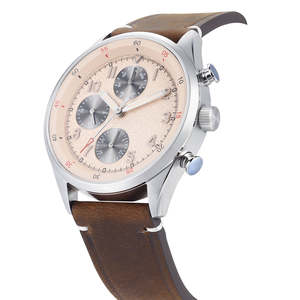 Montre à quartz pour homme, mouvement Miyota personnalisé, boîtier en acier inoxydable, résistante à l'eau, analogique, luminescente, pour les cadeaux quotidiens - Product Image 3