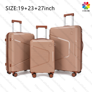 Juego <span class=keywords><strong>de</strong></span> Maletas Rígidas <span class=keywords><strong>de</strong></span> Polipropileno <span class=keywords><strong>de</strong></span> 12 Piezas Aprobado por la TSA |   Diseño Desmontable SKD, Bajo Costo <span class=keywords><strong>de</strong></span> Envío, Resistente, Ligero, para Viajes - Product Image 6