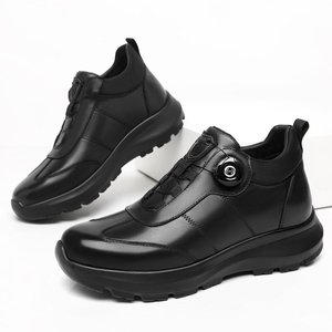 Zapatos de Vestir para Hombre, de Cuero Genuino, Oxford, Formales de Negocios, con Cordones, Transpirables, Cómodos, con Suela Suave, Estilo Clásico para Oficina y Bodas - Product Image 2