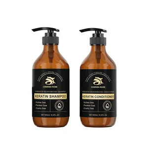 HuaXia Curly Hair Extremely Hydrating Keratin Shampoo And Conditioner Argan Oil Shampoo