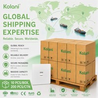 Prise murale pour ordinateur Kolani, norme britannique, mate, résistante aux UV, blanche, Cat6, port unique, ignifuge, sortie de données haute vitesse