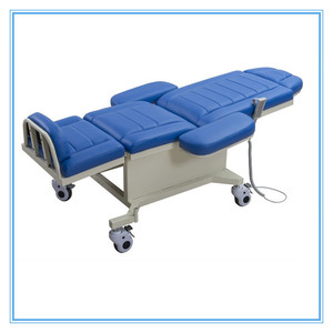 Silla de Hospital para Chinos en el Extranjero de Guangzhou XQ2014-D26, Ajustable, Inclinable, con Relleno de Espuma Azul Rey - Product Image 5
