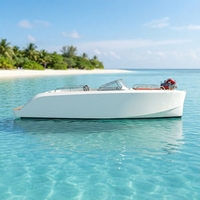 Système de télécommande pour bateau électrique autonome de 6,6 m, idéal pour la pêche sportive et les études hydrographiques, certifié CE, soudé, directement de l'usine