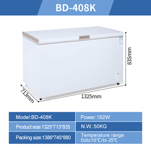 Congélateurs et Réfrigérateurs en Promotion pour la Maison – Grand Congélateur Coffre de 400 Litres pour Usage Commercial et Domestique - Product Image 2