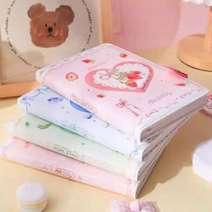 Cuaderno A5 con Cierre Magnético con Sabor a Frutas, Bonito y Sencillo, Superficie de Cuero PU Fresco, Agenda Portátil para Estudiantes, Páginas de Colores - Product Image 4