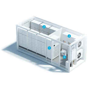 Sistema de Almacenamiento de Energía en Contenedor de Baterías de Litio de 1MWh 2MWh, Sistema de Almacenamiento de Energía Comercial e Industrial de 40 pies - Product Image 2