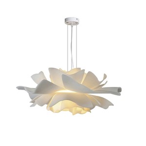 <span class=keywords><strong>Lustre</strong></span> en forme de <span class=keywords><strong>plume</strong></span> de pin de style nordique, design moderne et simple pour <span class=keywords><strong>chambre</strong></span> à coucher, salle à manger, bureau, suspension moyenne avec base E26 - Product Image 5