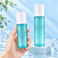 Bouteille de toner PET vide MUZE personnalisée bleue 100ml 150ml OEM ODM, emballage écologique pour soins liquides, bouteille d'huile corporelle