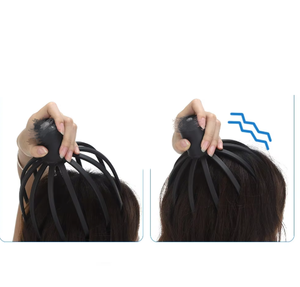 Masseur de tête électrique en forme de pieuvre, 3 modes de vibration, relaxation du cuir chevelu et appareil de drainage des méridiens - Product Image 5