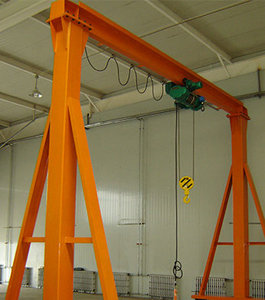 Einzel-oder Doppelträger-Portalkran Mini Portable 5T <span class=keywords><strong>Crane</strong></span> Chain Hoist Lifting - Product Image 5