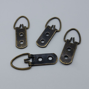 Antique Bronze <b>Large</b> Hanging Ring Rectangle Hook For Wedding <b>Photo</b> <b>Frame</b> Wall Decor 30kg Load Iron Material - Product Image 1