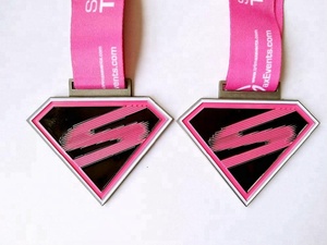 Médaillons personnalisés Football Basketball <span class=keywords><strong>Rugby</strong></span> Baseball Métal Sports Médaille Triathlon Médaille - Product Image 2